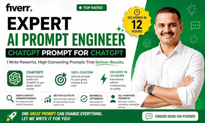 50 ChatGPT Prompts For Fiverr Freelancers In 2026
