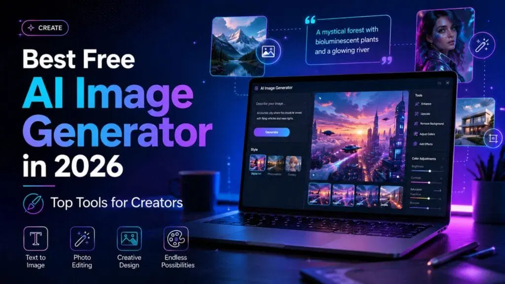 Best AI Image Generator Tools (Free) in 2026