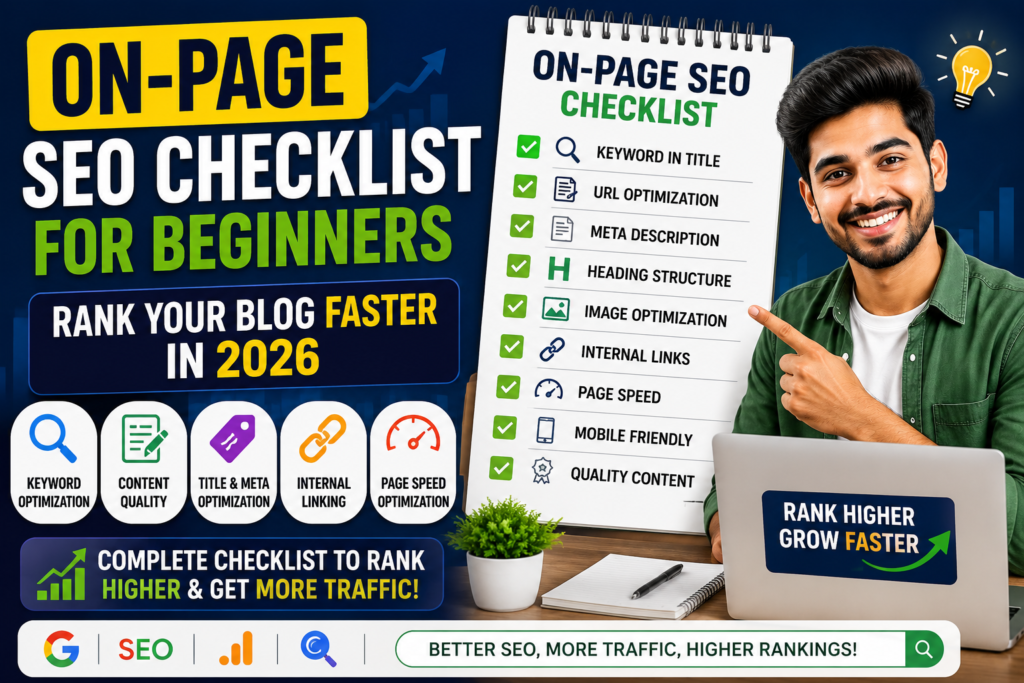 Best On-Page SEO Checklist for Blog Posts