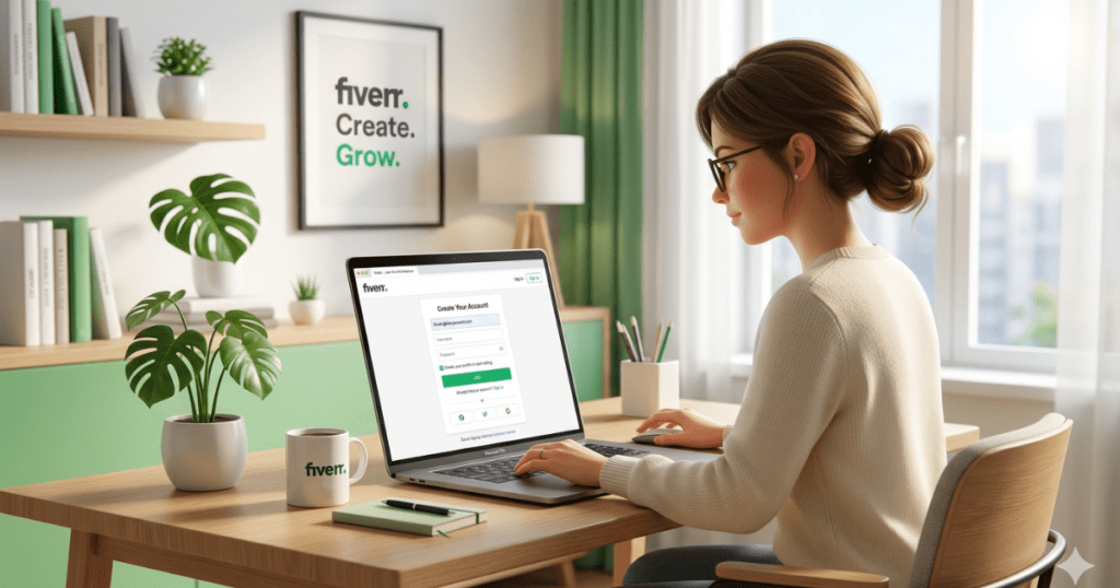How to Make Fiverr Account Step-by-Step