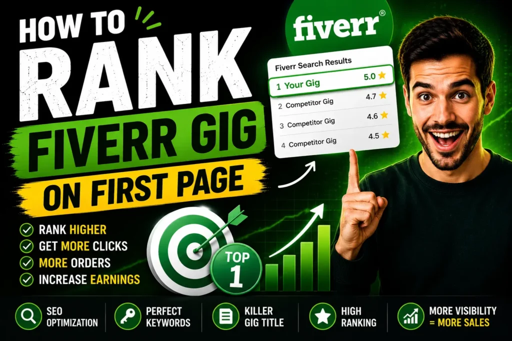 How to Rank Fiverr Gig Fast Complete Guide for Beginners