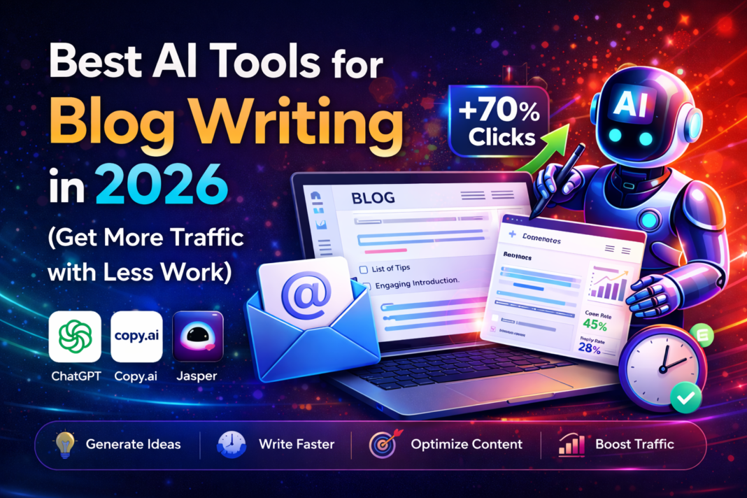 Best AI Writing Tools for Blogging in 2026