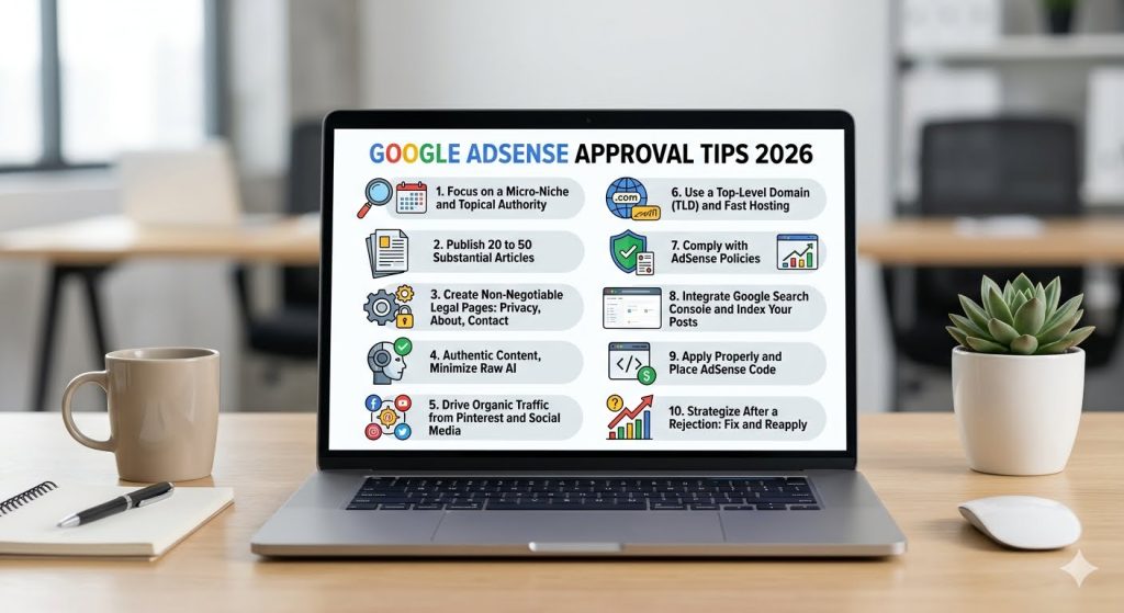 Best AdSense Approval Tips (Mistakes to Avoid)